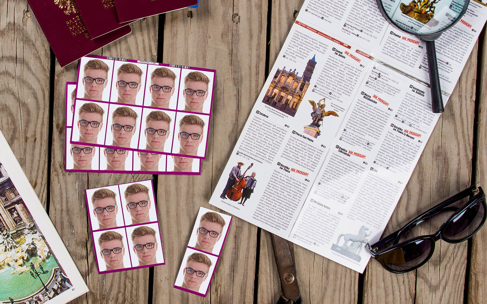 Zdjęcia do paszportu 8 szt. za 7,00 zł - realizacja 24h!